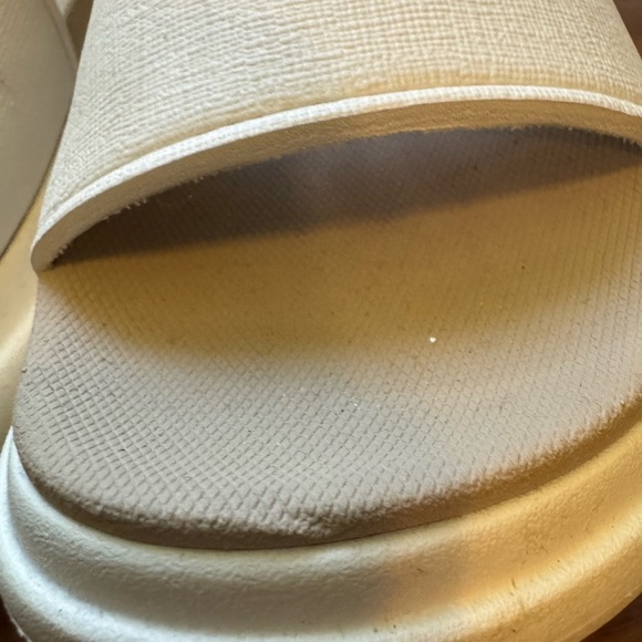 Reef Cream/Beige Slide Sandals Women’s Sz 6 - Picture 2 of 8